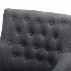 Beliani Sillón Tapizado Gris Oscuro ALESUND 11 Beliani Sillón Tapizado Gris Oscuro ALESUND -Sillones Ventas undef src sa picid 244780 type whitesh image scaled