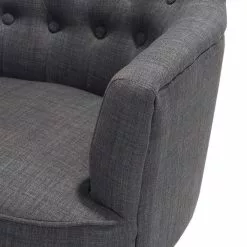 Beliani Sillón Tapizado Gris Oscuro ALESUND 12 Beliani Sillón Tapizado Gris Oscuro ALESUND -Sillones Ventas undef src sa picid 244781 type whitesh image scaled