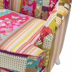 Beliani Sillón Tapizado Patchwork Multicolor MOLDE 11 Beliani Sillón Tapizado Patchwork Multicolor MOLDE -Sillones Ventas undef src sa picid 246573 type whitesh image scaled
