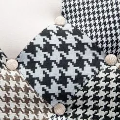 Beliani Sillón Tapizado Con Reposapiés Blanco/negro VEJLE -Sillones Ventas undef src sa picid 477564 type whitesh image scaled