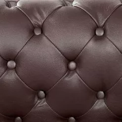 Beliani Sillón En Piel Color Marrón CHESTERFIELD -Sillones Ventas undef src sa picid 538312 type whitesh image scaled