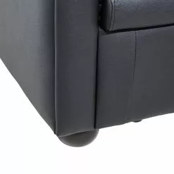 Beliani Sillón En Piel Color Negro CHESTERFIELD -Sillones Ventas undef src sa picid 538650 type whitesh image scaled