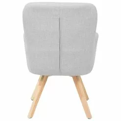 Beliani Sillón Gris Claro BJARN -Sillones Ventas undef src sa picid 546836 type whitesh image scaled