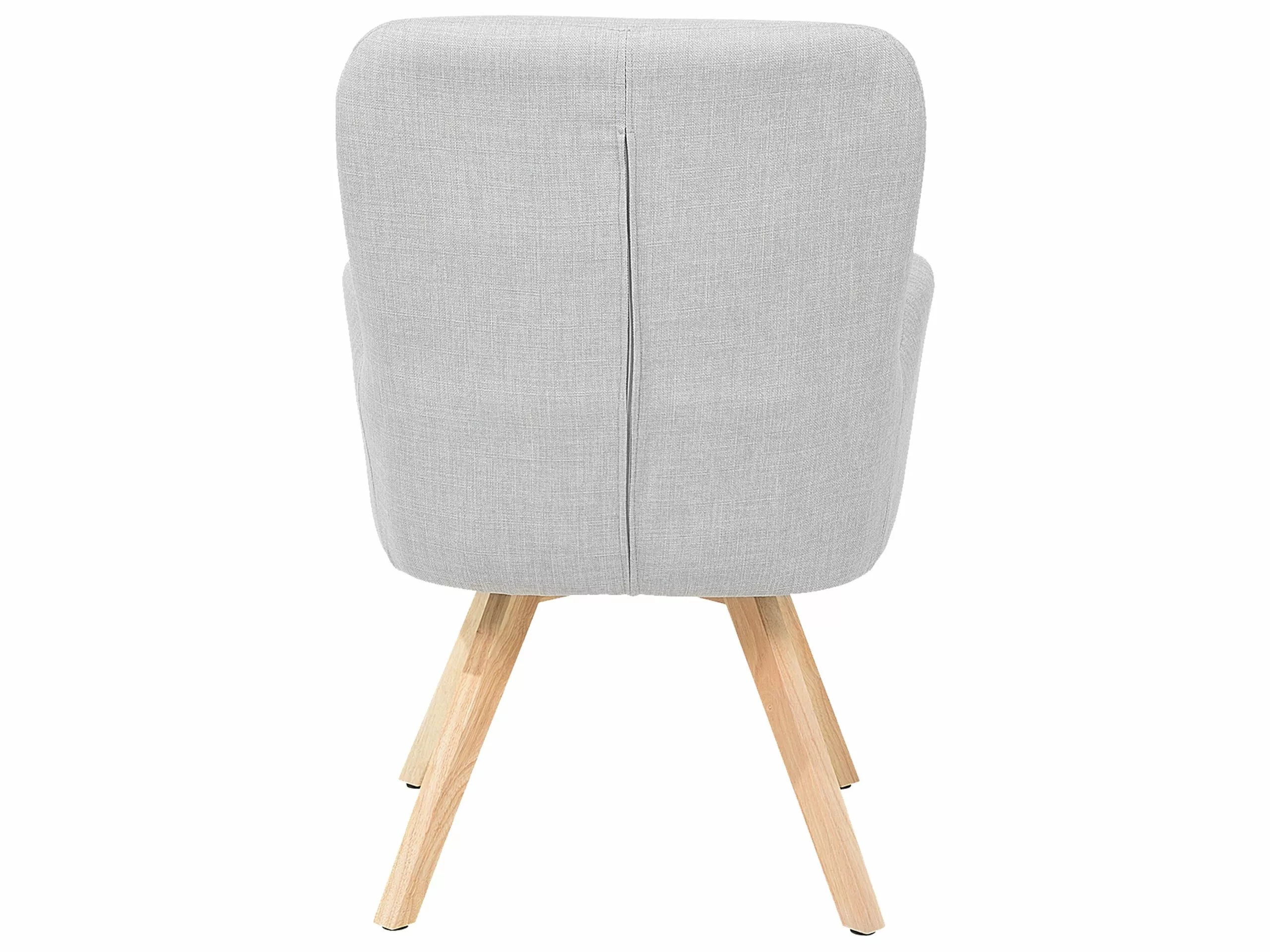 Beliani Sillón Gris Claro BJARN - Imagen 9