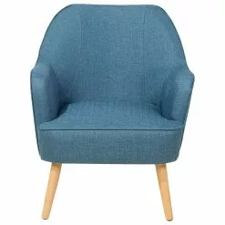 Beliani Sillón Tapizado Verde Esmeralda LOKEN -Sillones Ventas undef src sa picid 548901 type whitesh image scaled