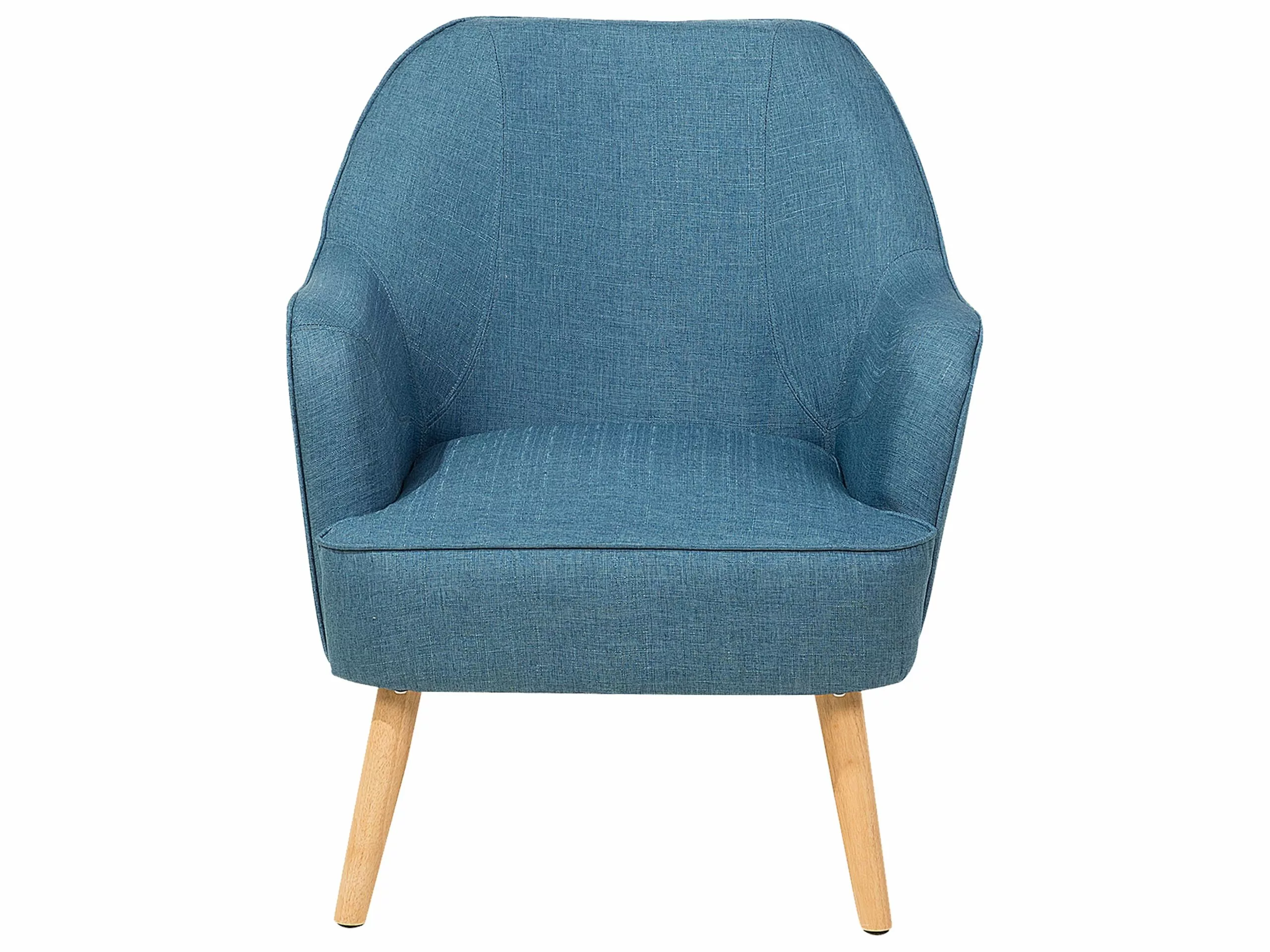 Beliani Sillón Tapizado Verde Esmeralda LOKEN - Imagen 3