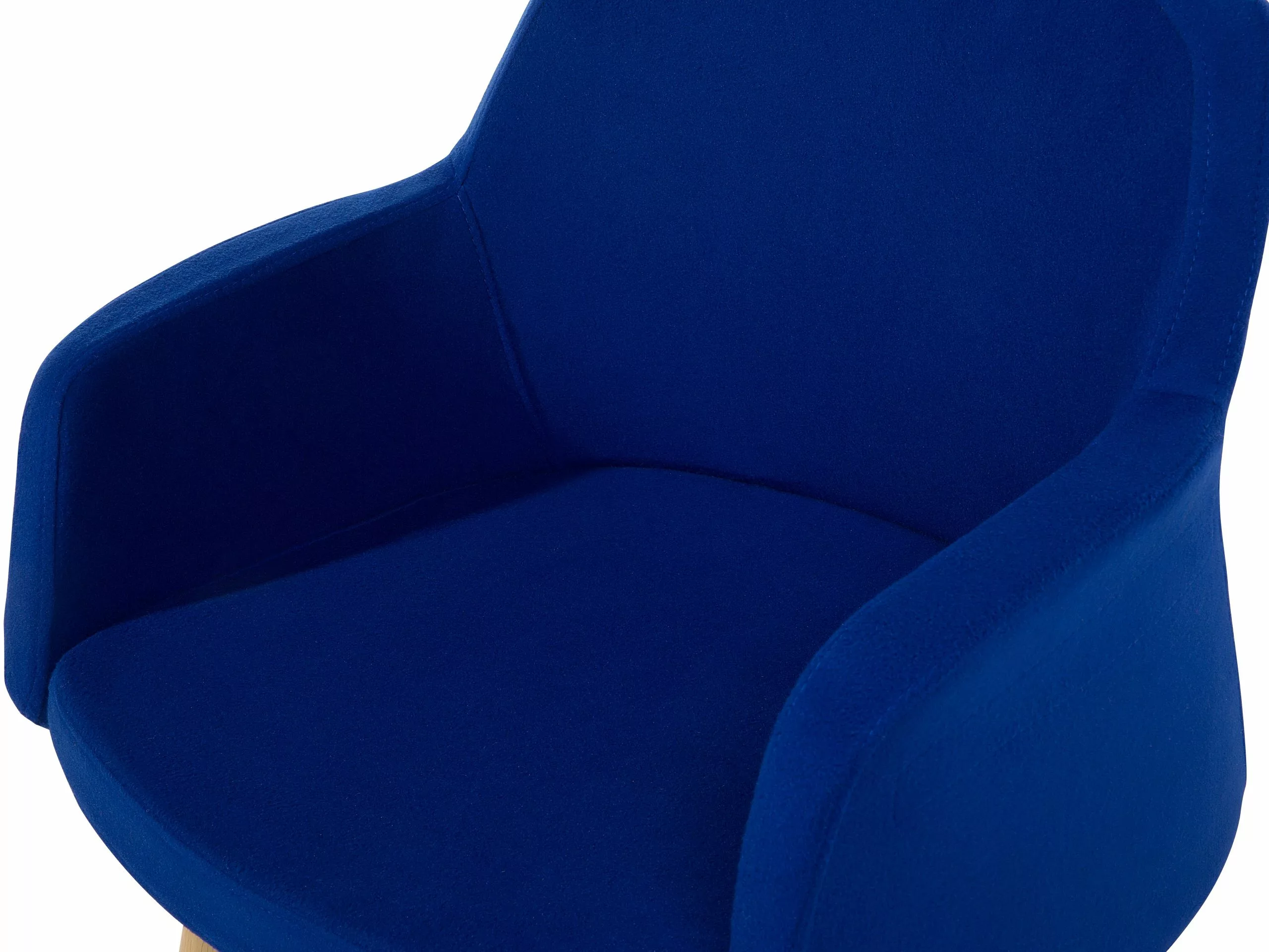 Beliani Sillón De Poliéster Azul Oscuro YSTAD 10 Beliani Sillón De Poliéster Azul Oscuro YSTAD - Imagen 10