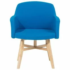Beliani Sillón De Poliéster Azul Turquesa YSTAD -Sillones Ventas undef src sa picid 586587 type whitesh image scaled