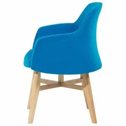 Beliani Sillón De Poliéster Azul Turquesa YSTAD -Sillones Ventas undef src sa picid 586589 type whitesh image scaled