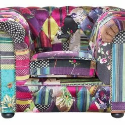 Beliani Sillón De Terciopelo Multicolor CHESTERFIELD -Sillones Ventas undef src sa picid 673156 type whitesh image scaled