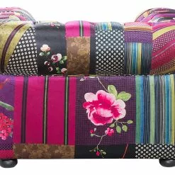 Beliani Sillón De Terciopelo Multicolor CHESTERFIELD -Sillones Ventas undef src sa picid 673157 type whitesh image scaled