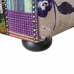 Beliani Sillón De Terciopelo Multicolor CHESTERFIELD -Sillones Ventas undef src sa picid 673161 type whitesh image scaled