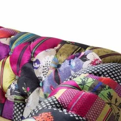 Beliani Sillón De Terciopelo Multicolor CHESTERFIELD -Sillones Ventas undef src sa picid 673162 type whitesh image scaled