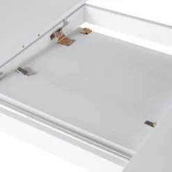 Beliani Mesa De Comedor Extensible Blanca Varios Tamaños SANFORD 19 Beliani Mesa De Comedor Extensible Blanca Varios Tamaños SANFORD -Sillones Ventas undef src sa picid 675490 type whitesh image scaled