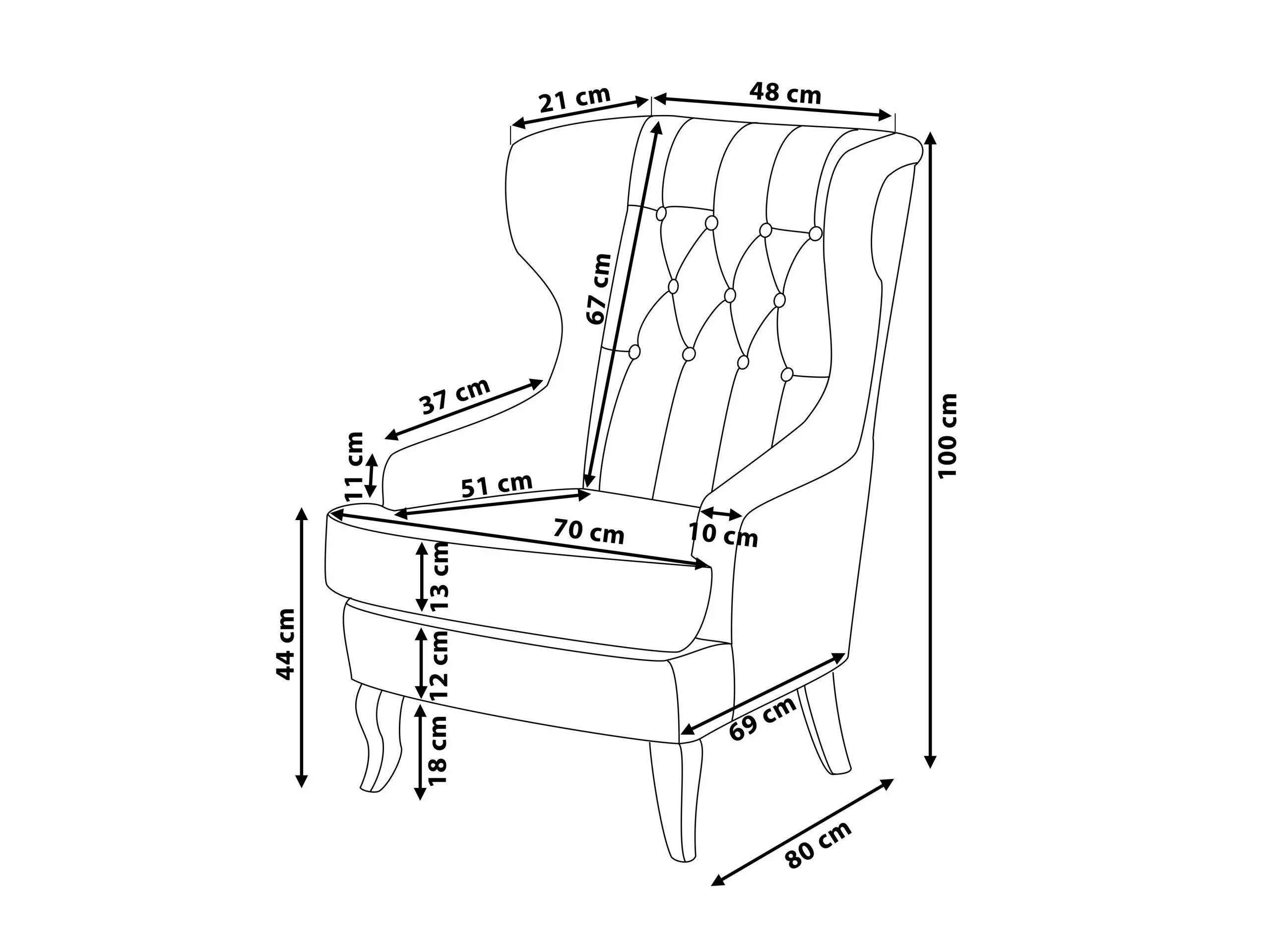 Beliani Sillón Tapizado Patchwork Multicolor MOLDE 7 Beliani Sillón Tapizado Patchwork Multicolor MOLDE - Imagen 7