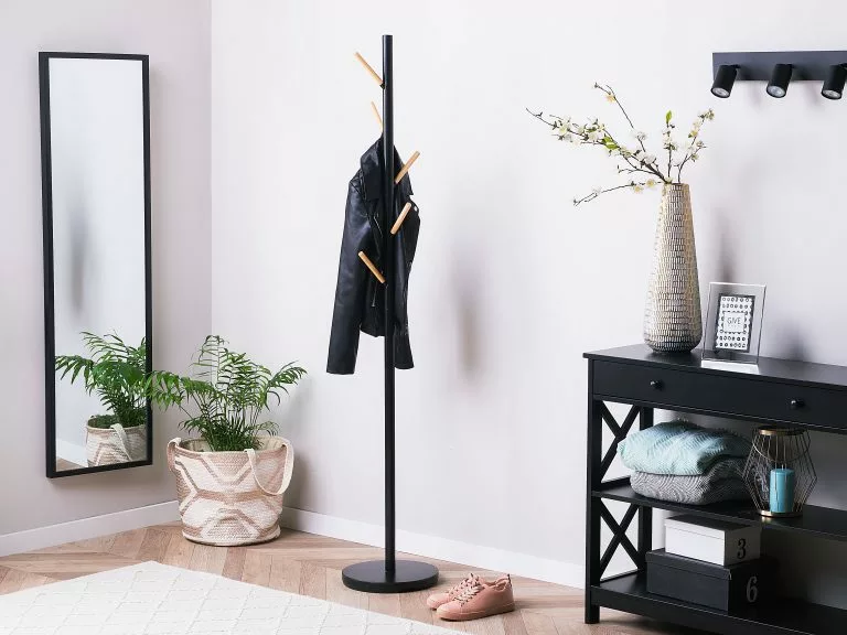 Beliani Consola Negra 100 X 30 Cm MONTGOMERY 3 Beliani Consola Negra 100 X 30 Cm MONTGOMERY - Imagen 3