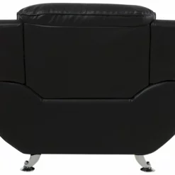 Beliani Sillón En Piel Sintética En Negro LEIRA 15 Beliani Sillón En Piel Sintética En Negro LEIRA -Sillones Ventas undef src sa picid 687290 type whitesh image scaled