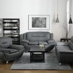 Beliani Mesa De Centro Negra 101 X 55 Cm FOSTER 12 Beliani Mesa De Centro Negra 101 X 55 Cm FOSTER -Sillones Ventas undef src sa picid 687436 type color image scaled