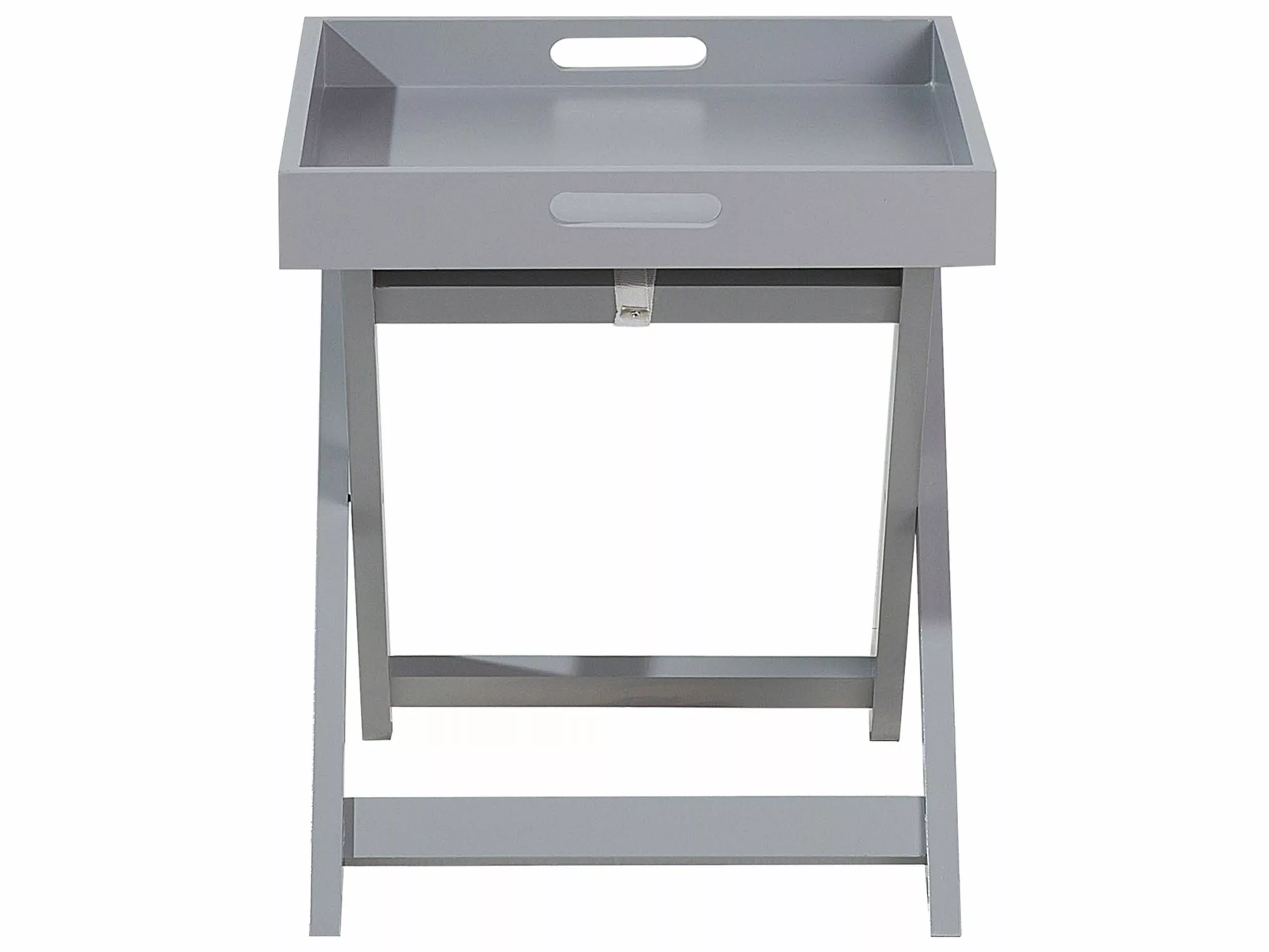 Beliani Mesa De Centro Gris 40 X 40 Cm CHESTER 6 Beliani Mesa De Centro Gris 40 X 40 Cm CHESTER - Imagen 6