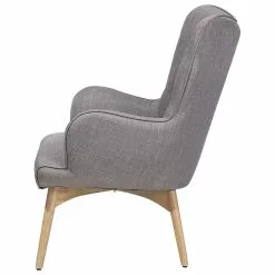 Beliani Sillón Tapizado Con Reposapiés Gris Claro VEJLE 15 Beliani Sillón Tapizado Con Reposapiés Gris Claro VEJLE -Sillones Ventas undef src sa picid 689771 type whitesh image scaled