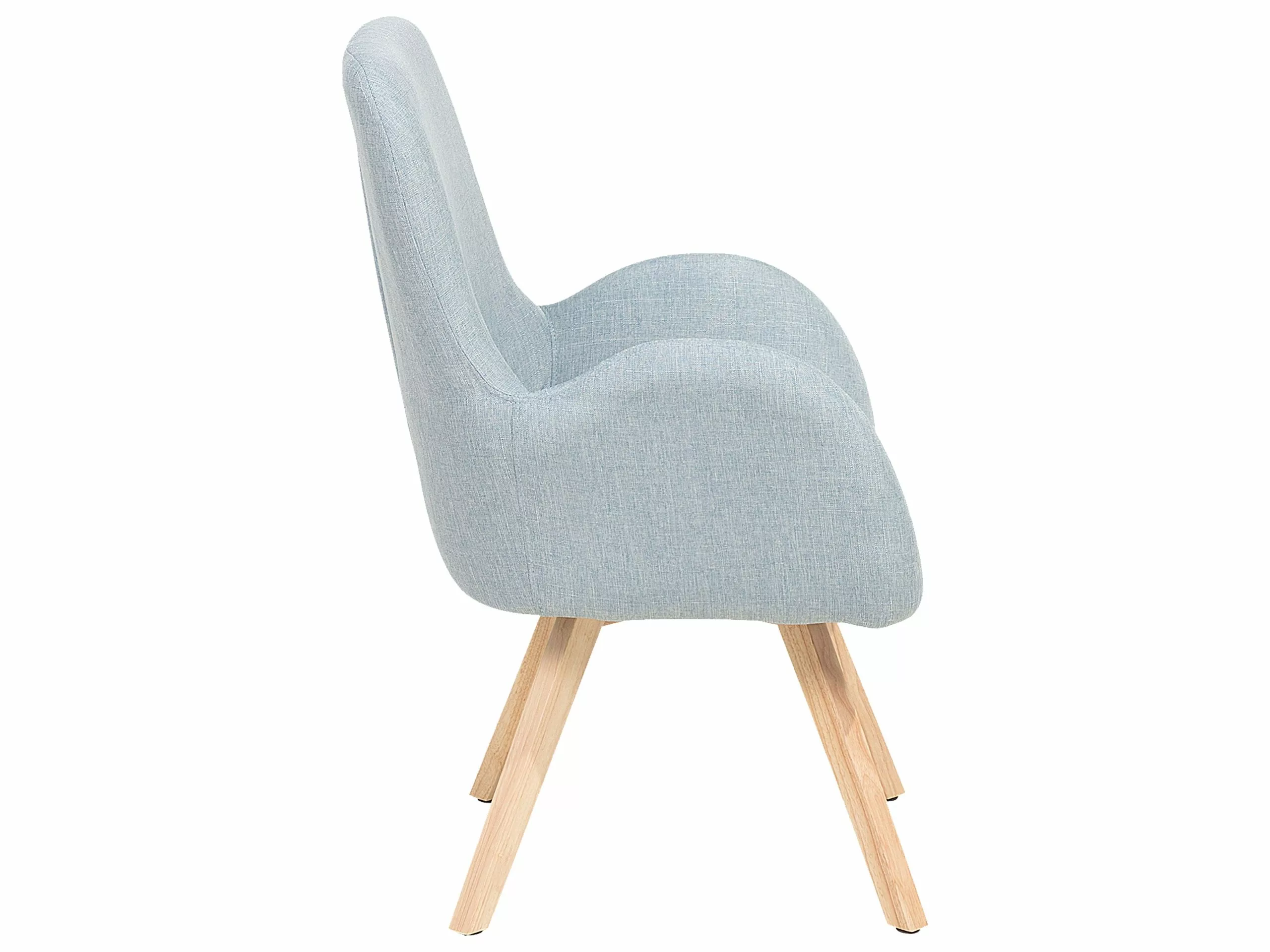 Beliani Sillón Azul Claro BJARN - Imagen 7