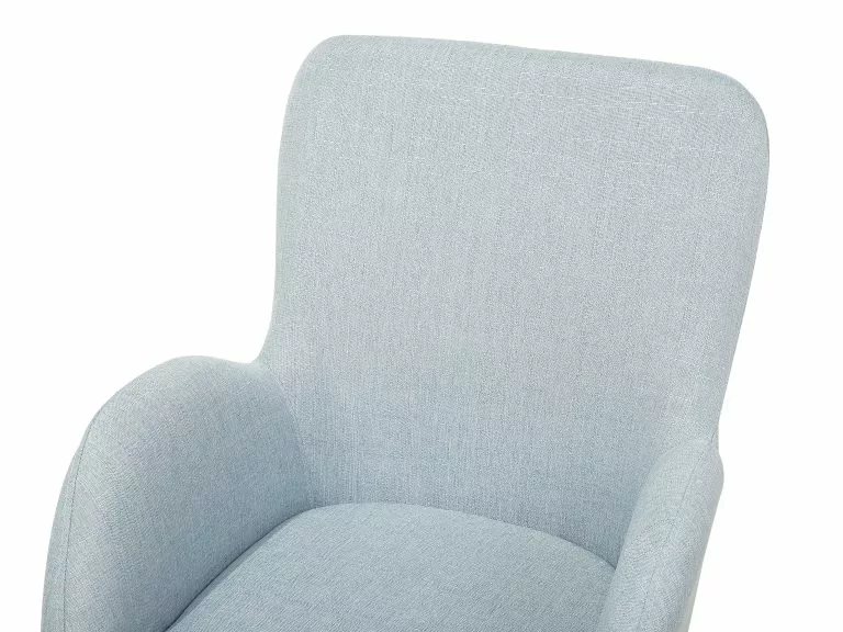 Beliani Sillón Azul Claro BJARN - Imagen 9