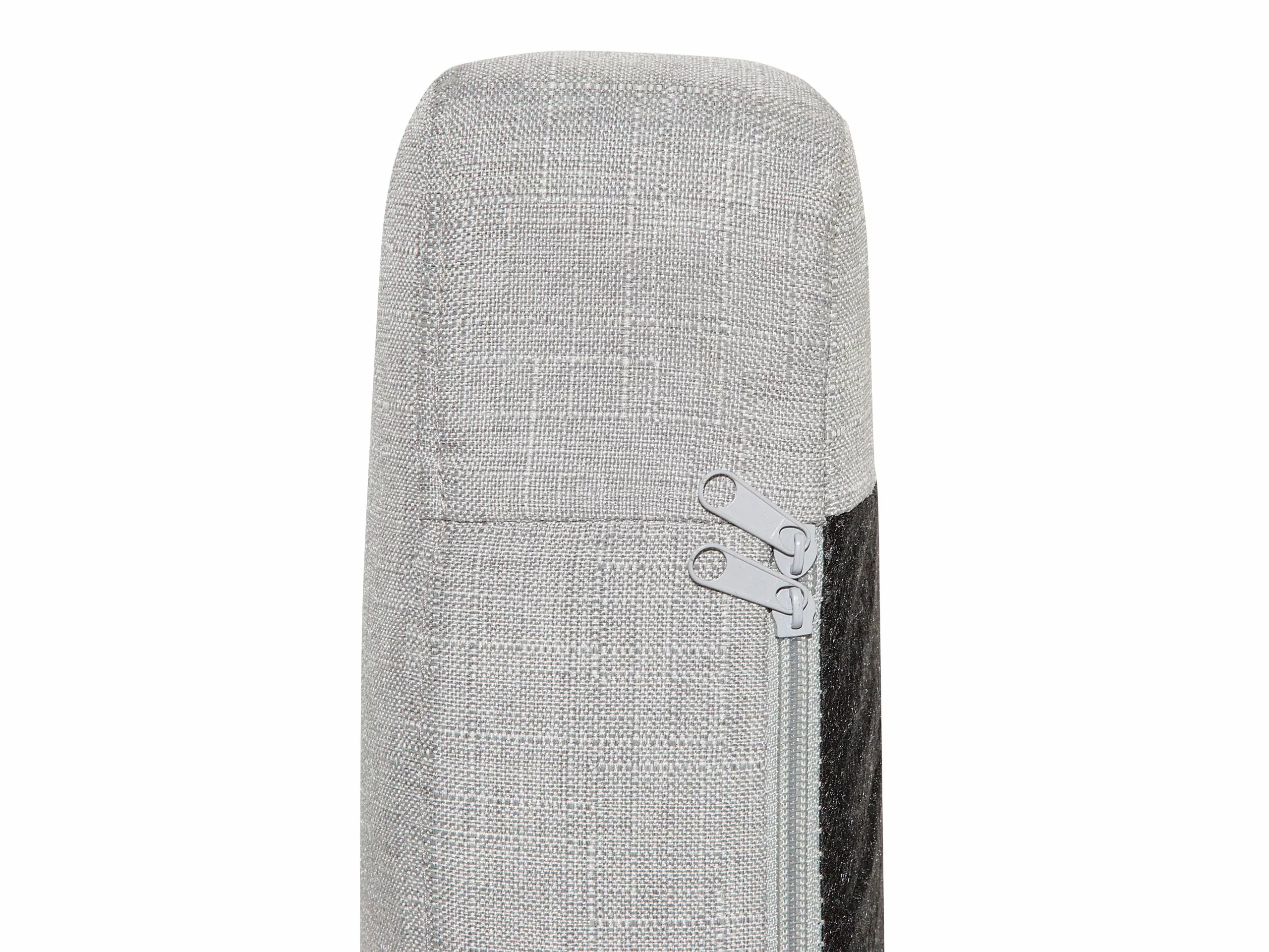 Beliani Sillón Gris Con Reposapiés HOLDEN - Imagen 10