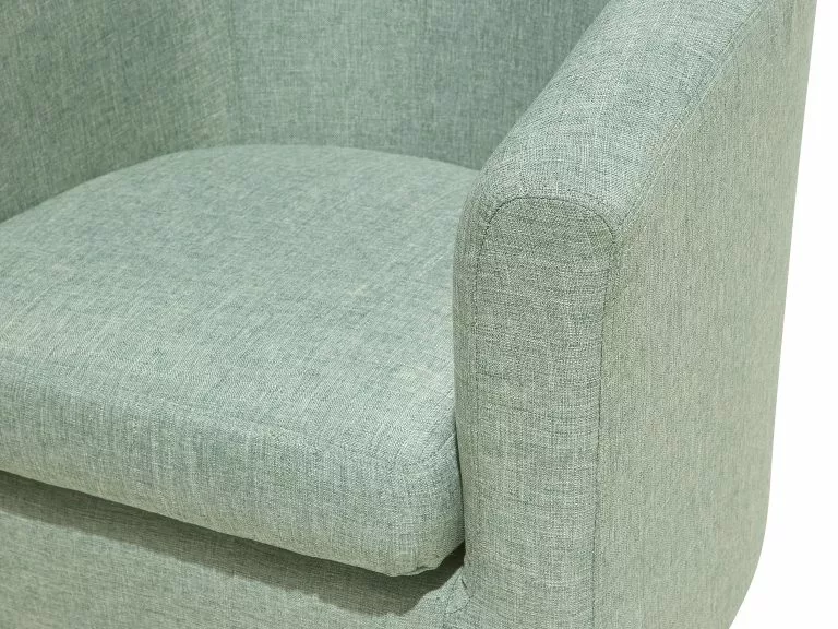 Beliani Sillón Verde Con Reposapiés HOLDEN 9 Beliani Sillón Verde Con Reposapiés HOLDEN - Imagen 9