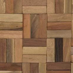 Beliani Mesa De Centro De Madera De Teca Oscura 45 X 45 Cm GAMETI -Sillones Ventas undef src sa picid 704546 type whitesh image scaled