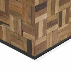 Beliani Mesa De Centro De Madera De Teca Oscura 45 X 45 Cm GAMETI -Sillones Ventas undef src sa picid 704549 type whitesh image scaled