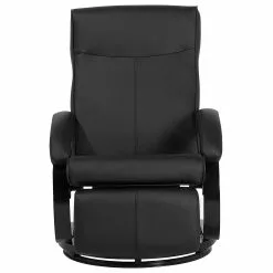 Beliani Sillón Reclinable En Piel Sintética Negro MIGHT -Sillones Ventas undef src sa picid 709340 type whitesh image scaled