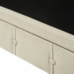 Beliani Sillón Tapizado Color Beige CHESTERFIELD -Sillones Ventas undef src sa picid 716982 type whitesh image scaled