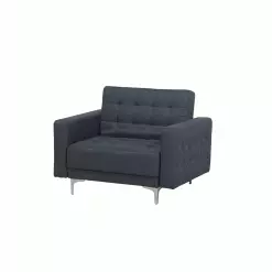Beliani Sillón Tapizado Gris Oscuro ABERDEEN 13 Beliani Sillón Tapizado Gris Oscuro ABERDEEN -Sillones Ventas undef src sa picid 719078 type whitesh image
