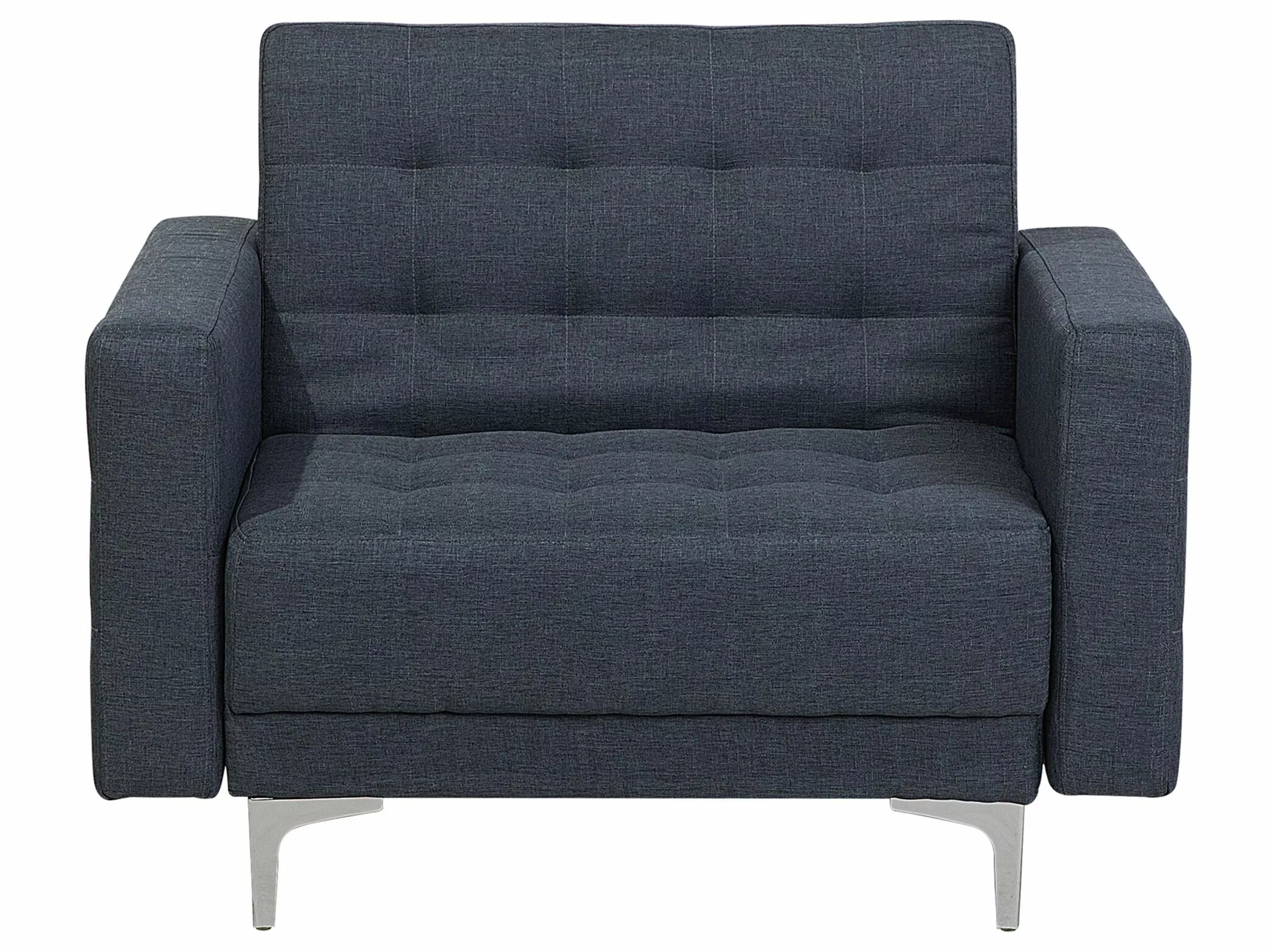 Beliani Sillón Tapizado Gris Oscuro ABERDEEN 7 Beliani Sillón Tapizado Gris Oscuro ABERDEEN - Imagen 7