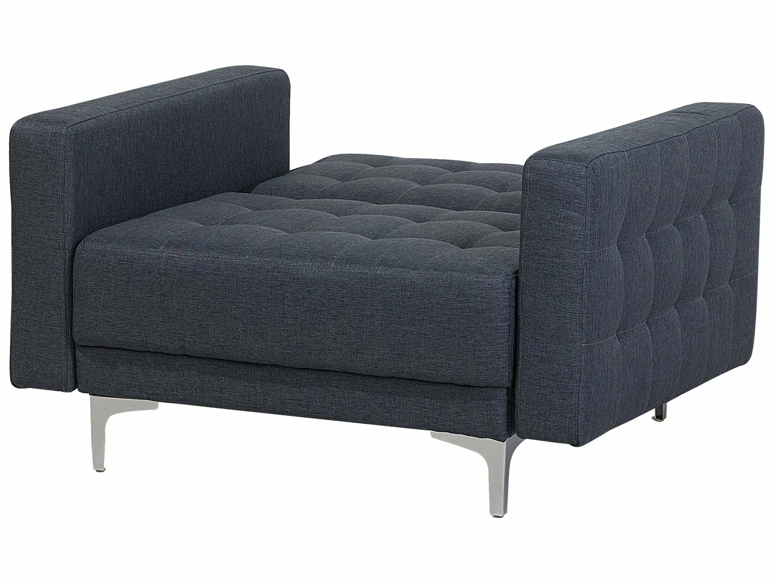 Beliani Sillón Tapizado Gris Oscuro ABERDEEN 9 Beliani Sillón Tapizado Gris Oscuro ABERDEEN - Imagen 9
