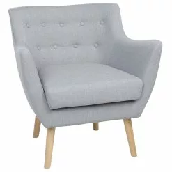 Beliani Sillón Gris DRAMMEN