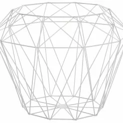 Beliani Mesa Auxiliar Madera Clara/blanco 43 Cm ELIDA -Sillones Ventas undef src sa picid 720060 type whitesh image scaled