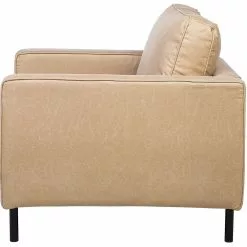 Beliani Sillón De Piel Sintética Beige/negro SAVALEN 13 Beliani Sillón De Piel Sintética Beige/negro SAVALEN -Sillones Ventas undef src sa picid 723730 type whitesh image scaled