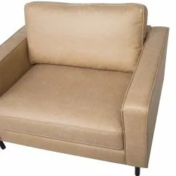 Beliani Sillón De Piel Sintética Beige/negro SAVALEN 15 Beliani Sillón De Piel Sintética Beige/negro SAVALEN -Sillones Ventas undef src sa picid 723732 type whitesh image scaled