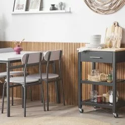 Beliani Conjunto De Comedor 4 Plazas Gris Claro/negro VELDEN 12 Beliani Conjunto De Comedor 4 Plazas Gris Claro/negro VELDEN -Sillones Ventas undef src sa picid 725700 type color image scaled