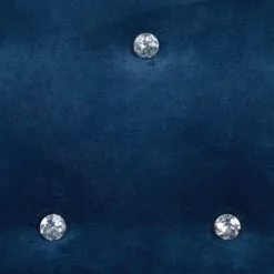 Beliani Sillón De Terciopelo Azul DRAMMEN -Sillones Ventas undef src sa picid 727254 type whitesh image scaled