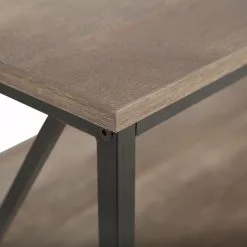 Beliani Mesa De Centro Madera Oscura/negro 120 X 60 Cm FORRES -Sillones Ventas undef src sa picid 727735 type whitesh image scaled