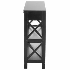 Beliani Consola Negra 100 X 30 Cm MONTGOMERY 16 Beliani Consola Negra 100 X 30 Cm MONTGOMERY -Sillones Ventas undef src sa picid 729715 type whitesh image scaled