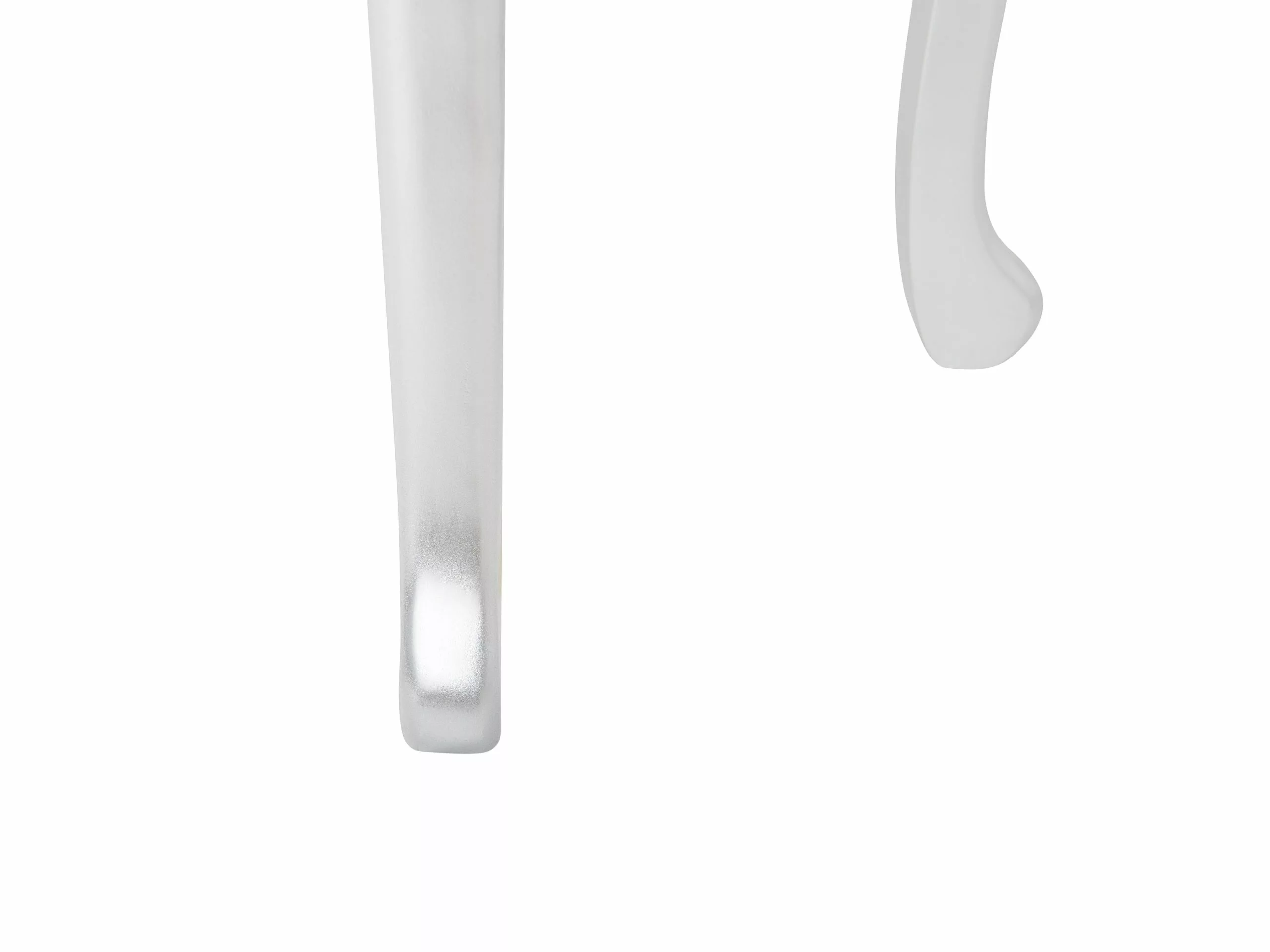 Beliani Consola De Vidrio Plateado 96 X 40 Cm CARCASSONNE 9 Beliani Consola De Vidrio Plateado 96 X 40 Cm CARCASSONNE - Imagen 9