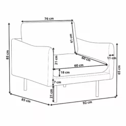 Beliani Sillón De Terciopelo Azul Oscuro VINTERBRO -Sillones Ventas undef src sa picid 749591 type whitesh image scaled