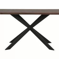 Beliani Mesa De Comedor Madera Oscura/negro 140 X 80 Cm SPECTRA 11 Beliani Mesa De Comedor Madera Oscura/negro 140 X 80 Cm SPECTRA -Sillones Ventas undef src sa picid 750968 type whitesh image scaled