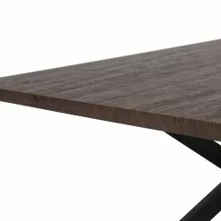 Beliani Mesa De Comedor Madera Oscura/negro 140 X 80 Cm SPECTRA 12 Beliani Mesa De Comedor Madera Oscura/negro 140 X 80 Cm SPECTRA -Sillones Ventas undef src sa picid 750970 type whitesh image scaled