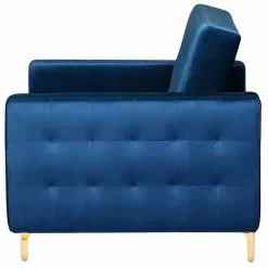 Beliani Sillón De Terciopelo Azul Marino/dorado ABERDEEN 15 Beliani Sillón De Terciopelo Azul Marino/dorado ABERDEEN -Sillones Ventas undef src sa picid 752537 type whitesh image scaled