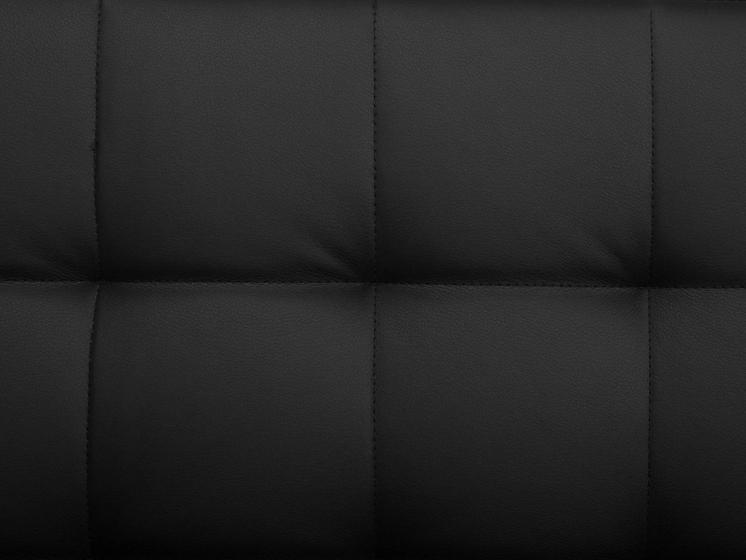 Beliani Sillón Tapizado Marrón Oscuro/negro ABERDEEN - Imagen 10