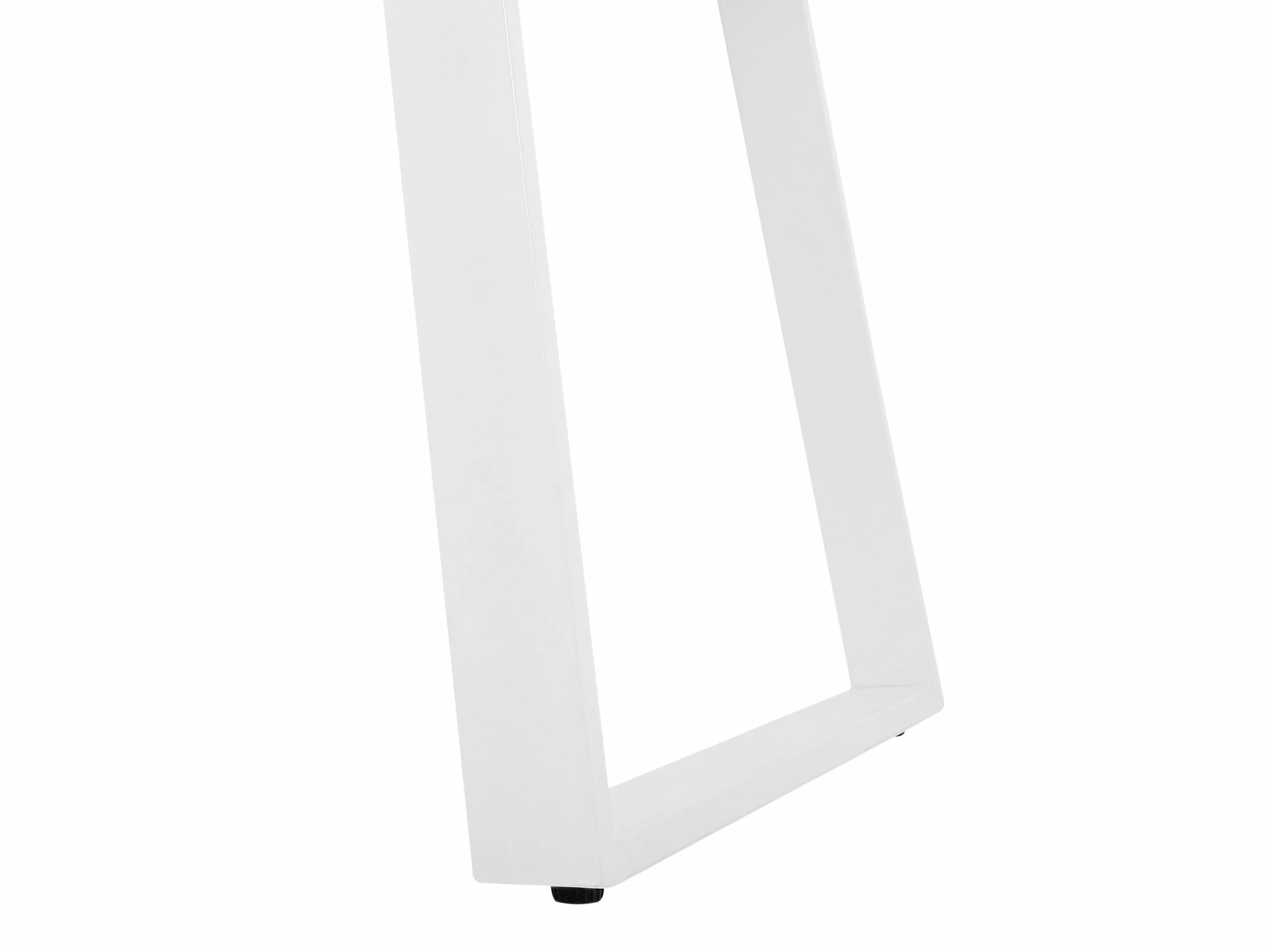 Beliani Mesa De Comedor Extensible Blanco/madera Clara 160/200 X 90 Cm KALUNA - Imagen 10